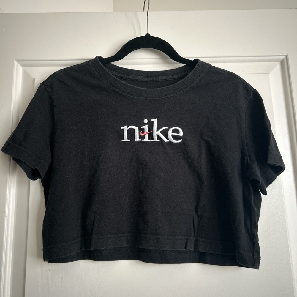 Nike Women's Classic Black Crop Top
